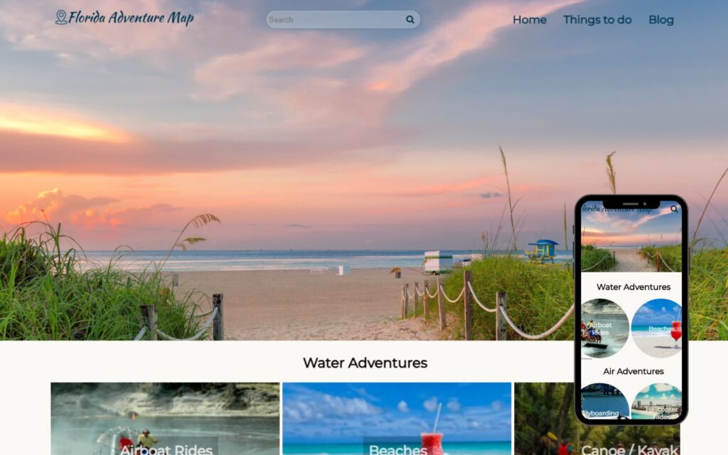 Florida Adventure Map